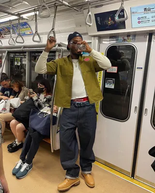 흰 롱슬리브 단짝 반팔셔츠🤝 이미지
