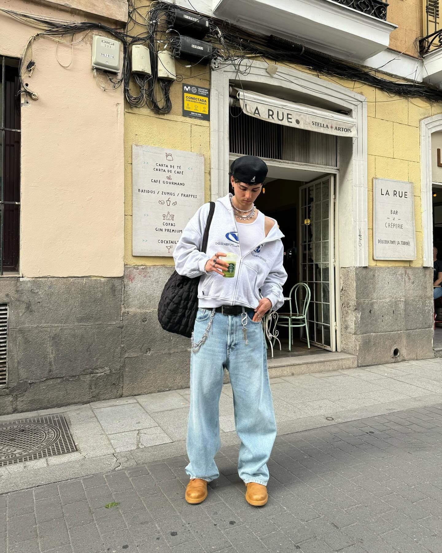 후드집업이면 봄 스트릿 끝🎠⁠ 이미지6