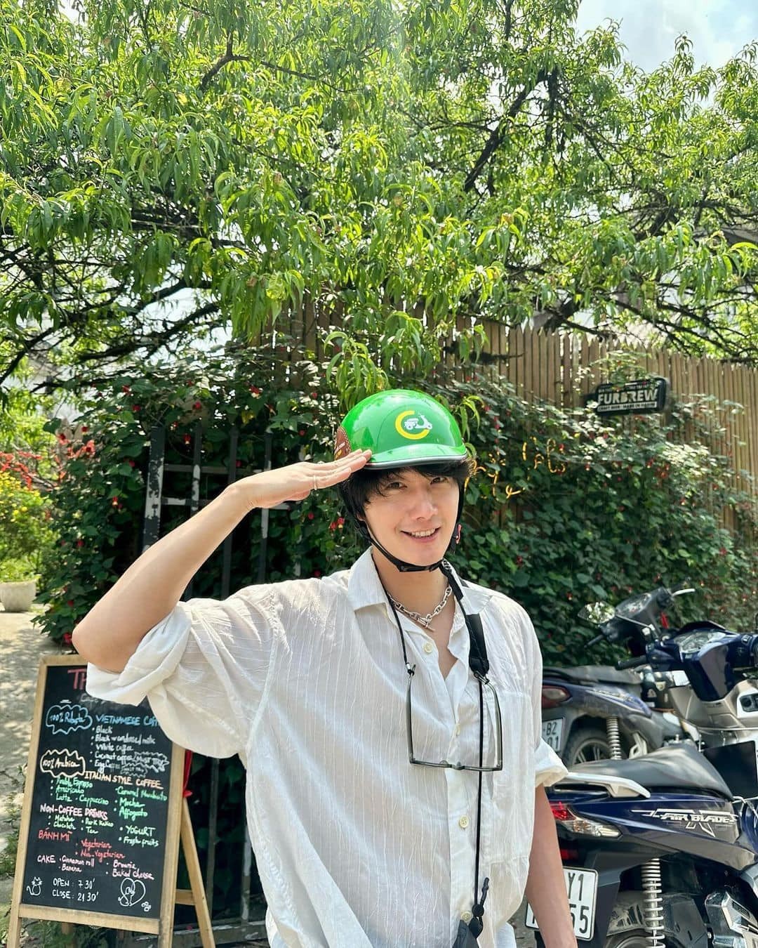 꾸안꾸 정석 스트라이프셔츠⚓️⁠ 이미지5