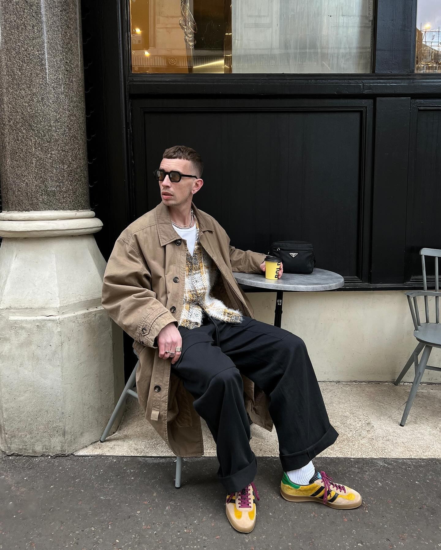 아우터 안 가디건 센스🎐⁠ 이미지