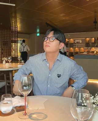 꾸안꾸 정석 스트라이프셔츠⚓️⁠ 이미지
