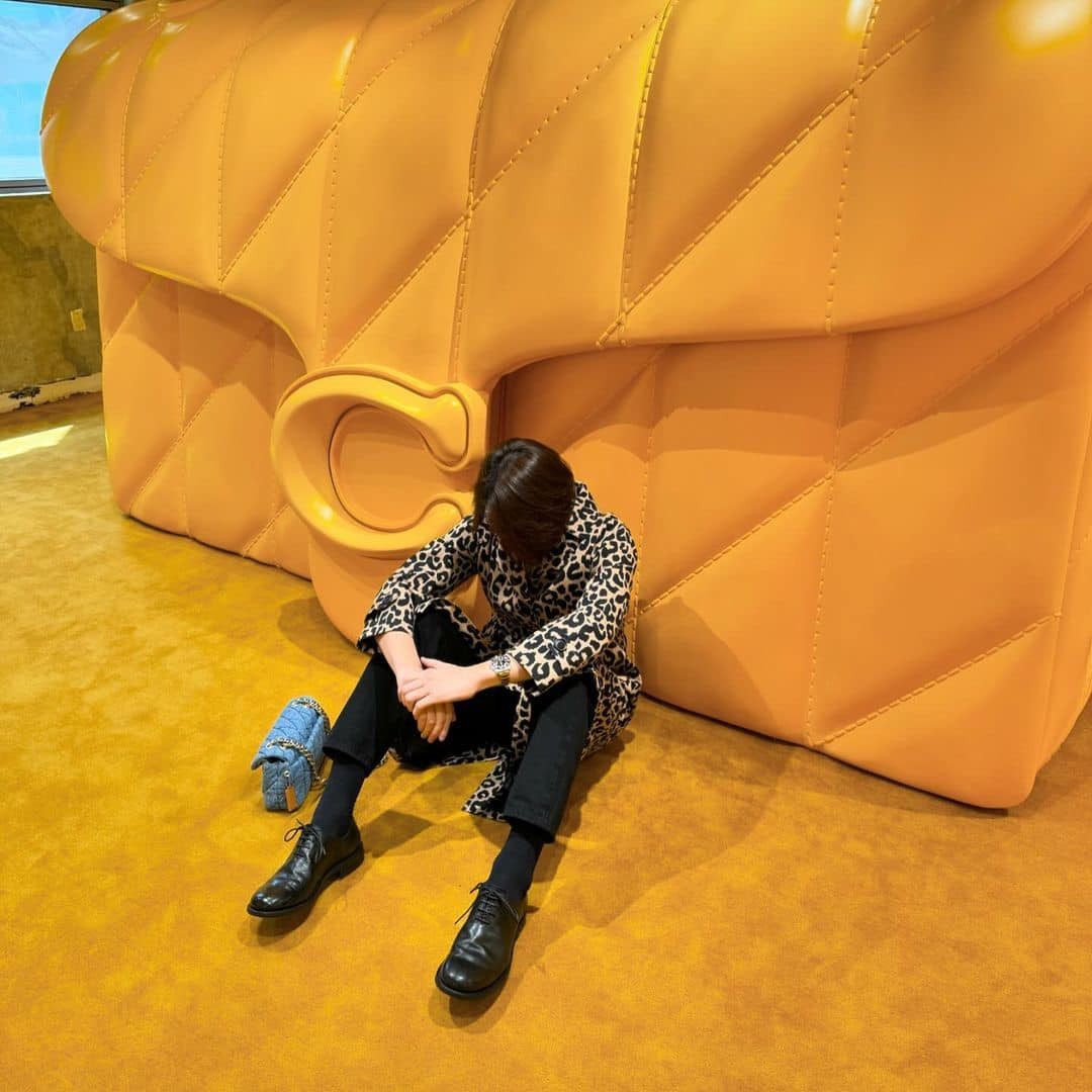 은근 부담없는 레오파드 코디🐯⁠ 이미지