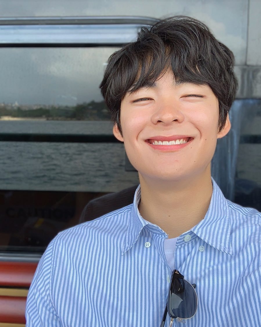 시원하게🏄‍♂️블루 스트라이프 셔츠 이미지6