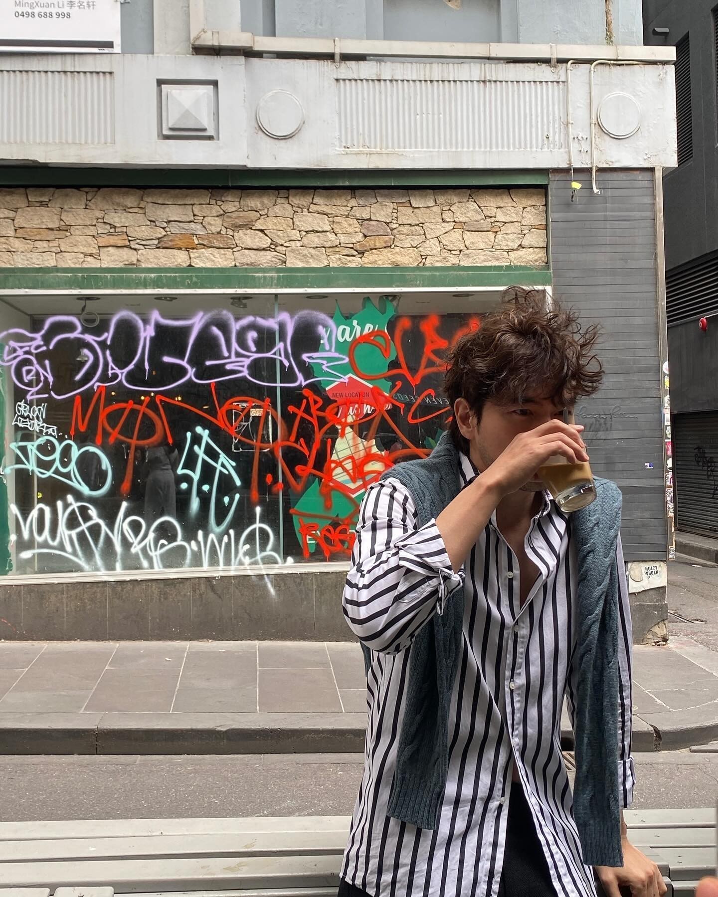 4월 쇼핑 타깃은 스트라잎셔츠👔⁠ 이미지
