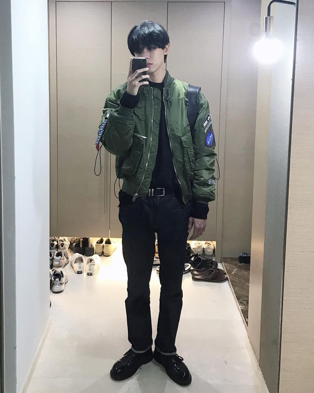 툭 걸치기 좋은 ma-1✈️⁠ 이미지