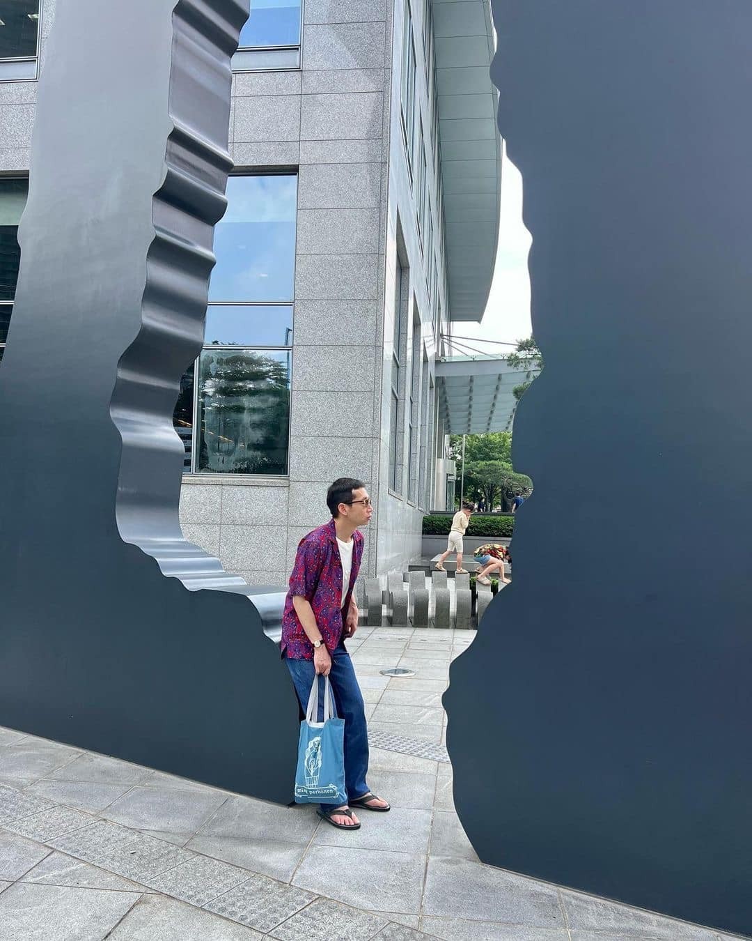 화려한 패턴셔츠 도전 가능?🌴👔⁠ 이미지