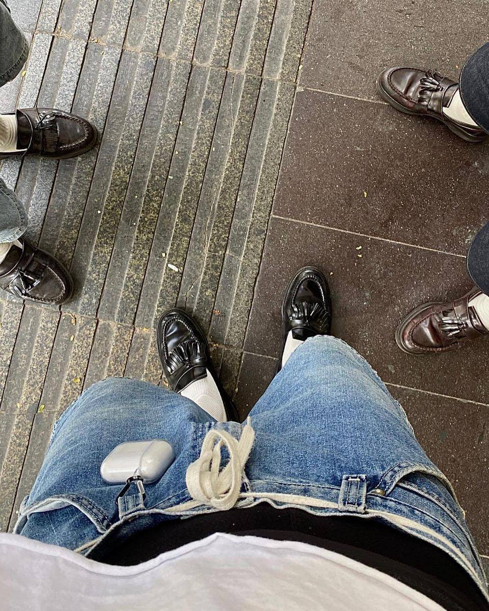 초여름 데님엔 로퍼 아님 더비 👞  이미지"