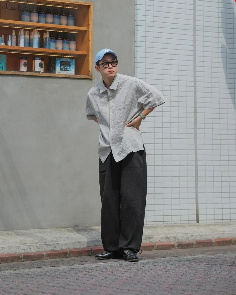 시티보이 필수품 🧢 볼캡과 셔츠 👔 이미지2