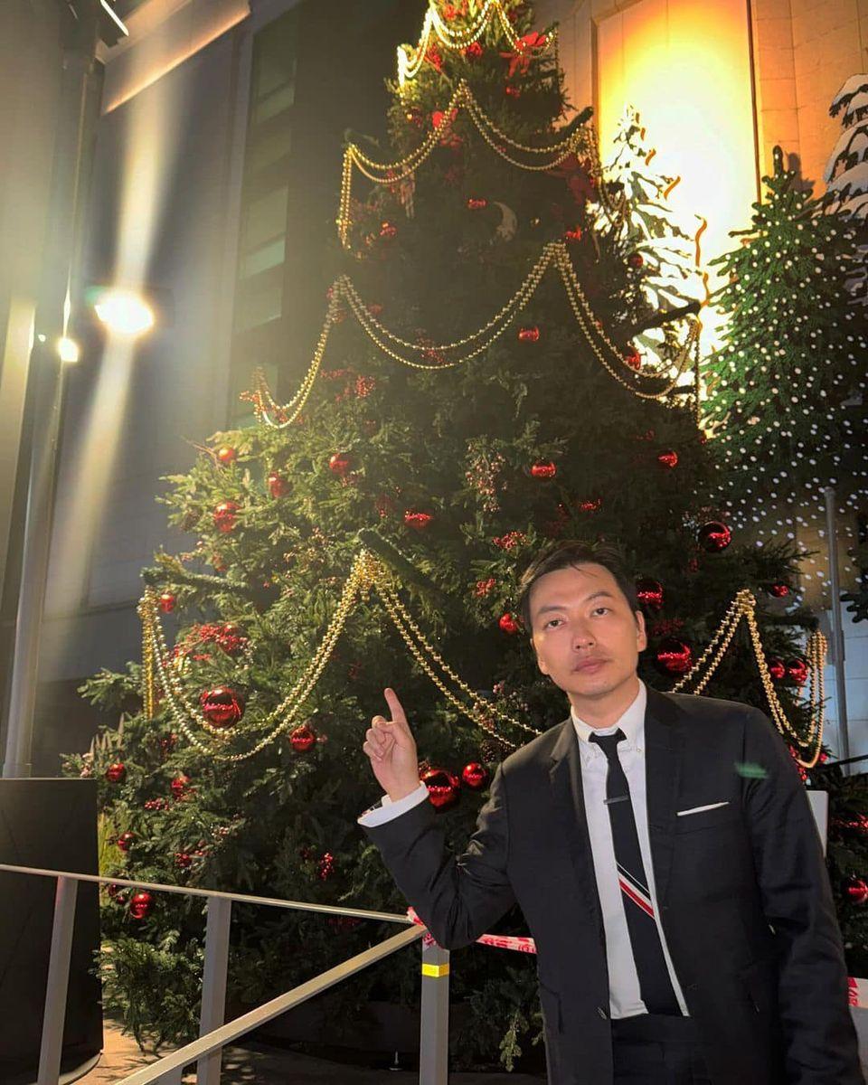 깔끔한 톰브라운 시그니처 타이👔 이미지1