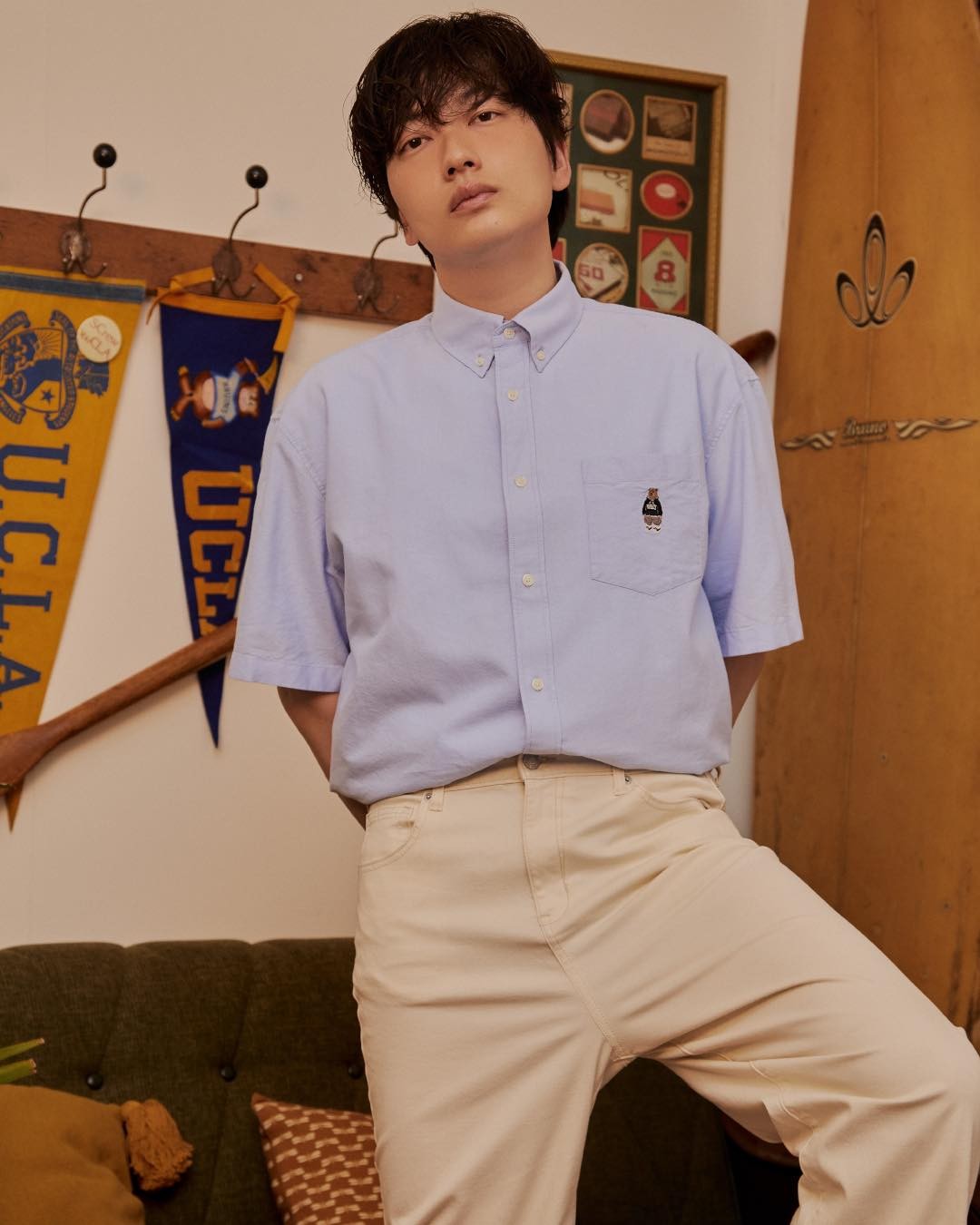 요즘 핫한 동휘형😎 x 🐻@휘아유
여름 진리 반팔셔츠👕🏈무신사 한정발매 곰돌이ㄱㄱ #광고 이미지4