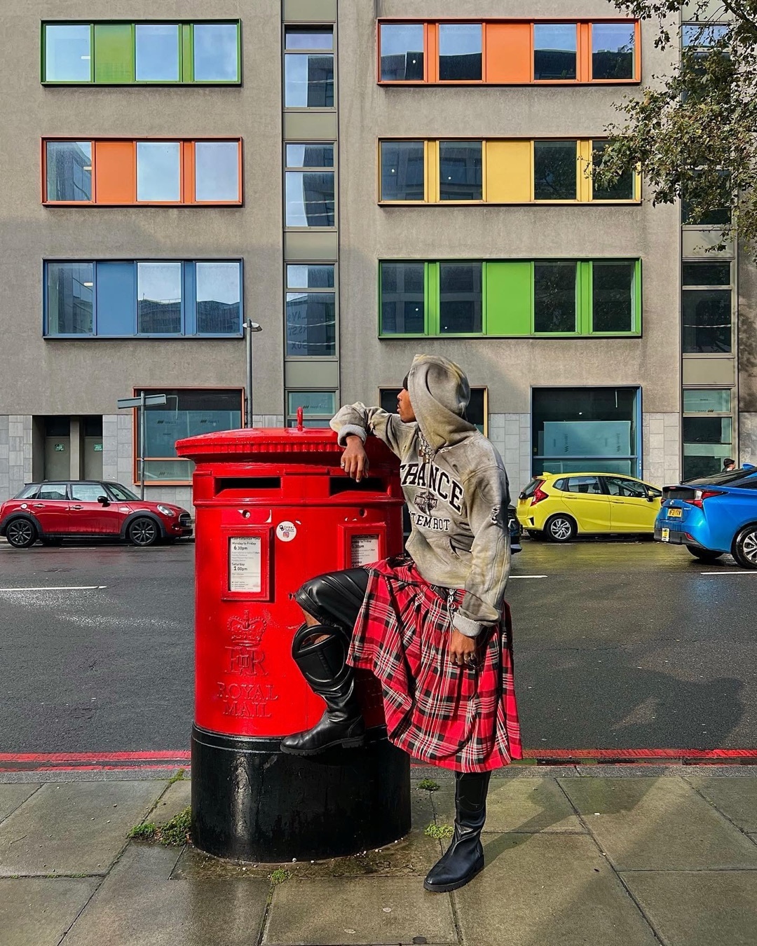 JN힙👢 텔파 로고 부츠Ⓣ​ 이미지3