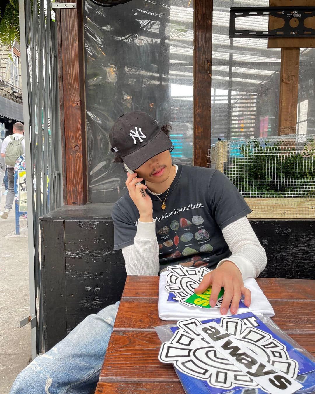 흰 티 레이어드 겨울편🐑❄️ 이미지