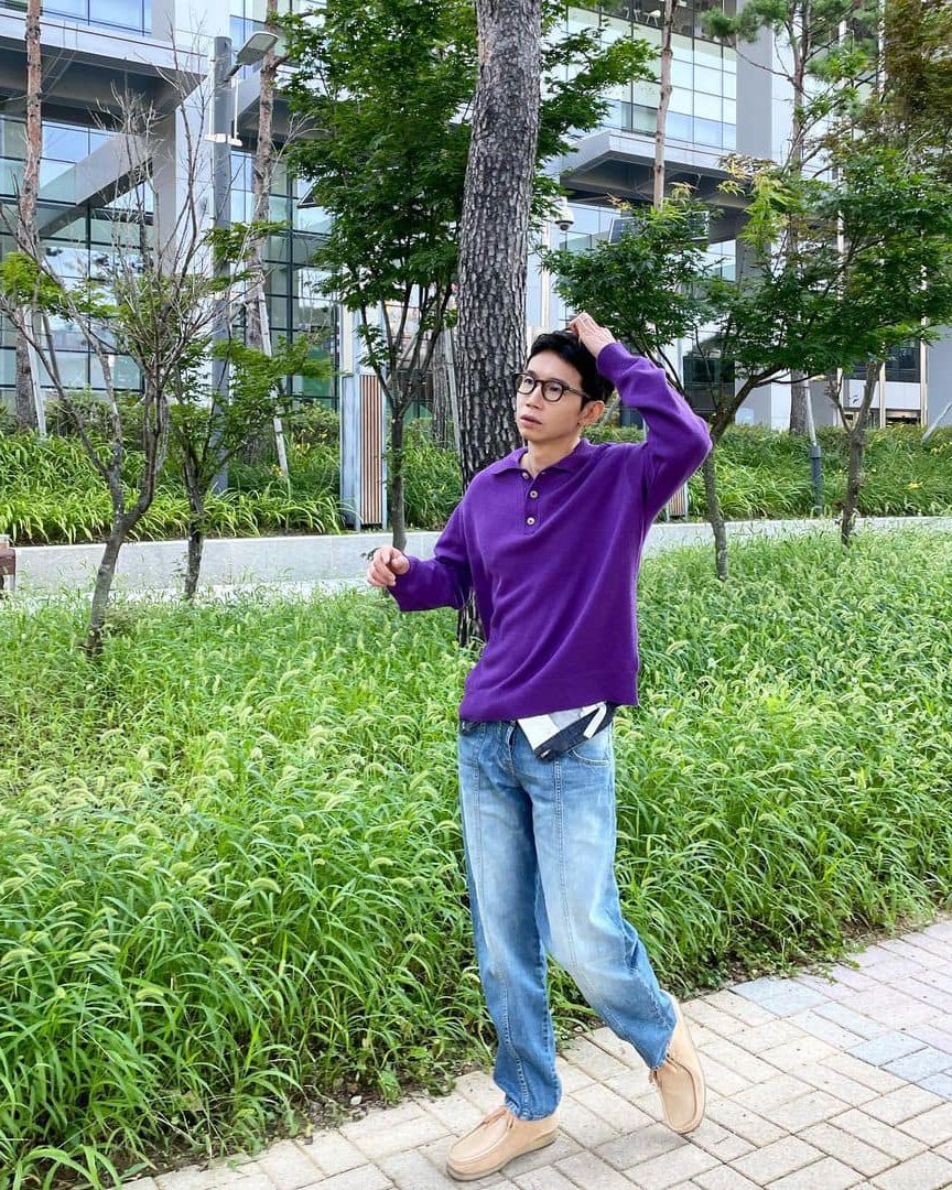 캐주얼한 카라니트 입어줘👔🧶 이미지1