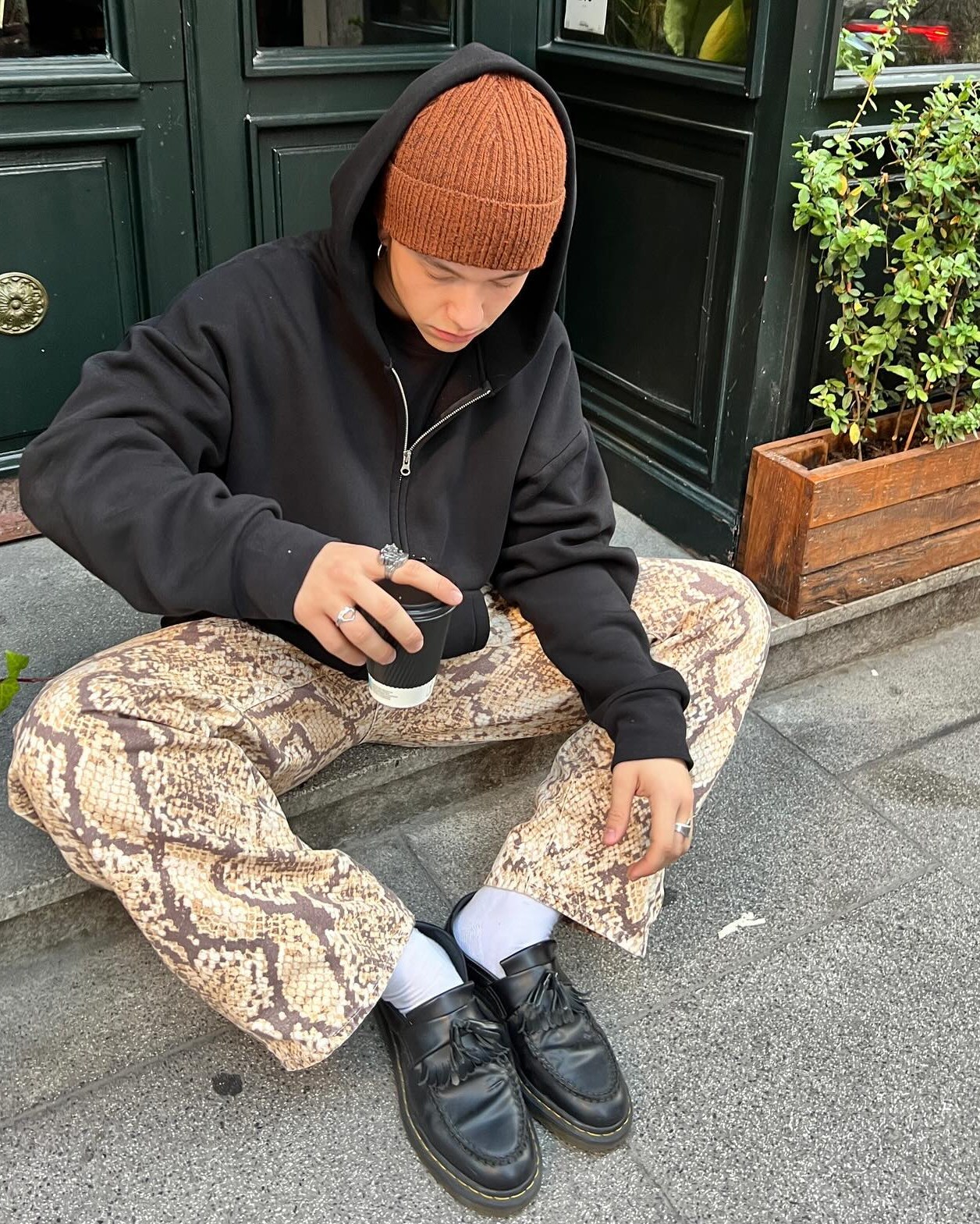 비니에 후드까지 걸쳐🥶 이미지3