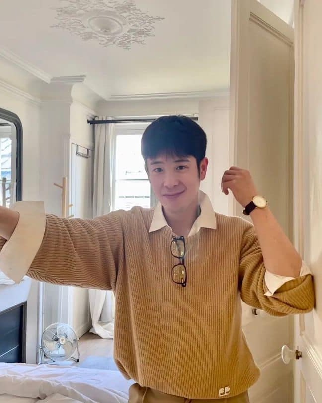 층층이 니트에 셔츠 레이어드🧶👔 이미지9