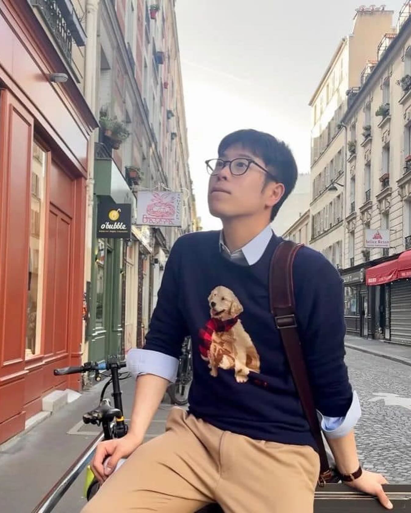 니트+셔츠 조합 장인 피오🧶👔 이미지3