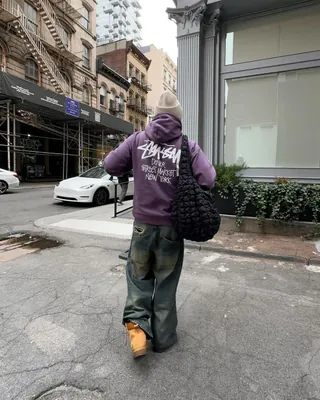 스투시 후드는 등판 보는 재미🏂 이미지