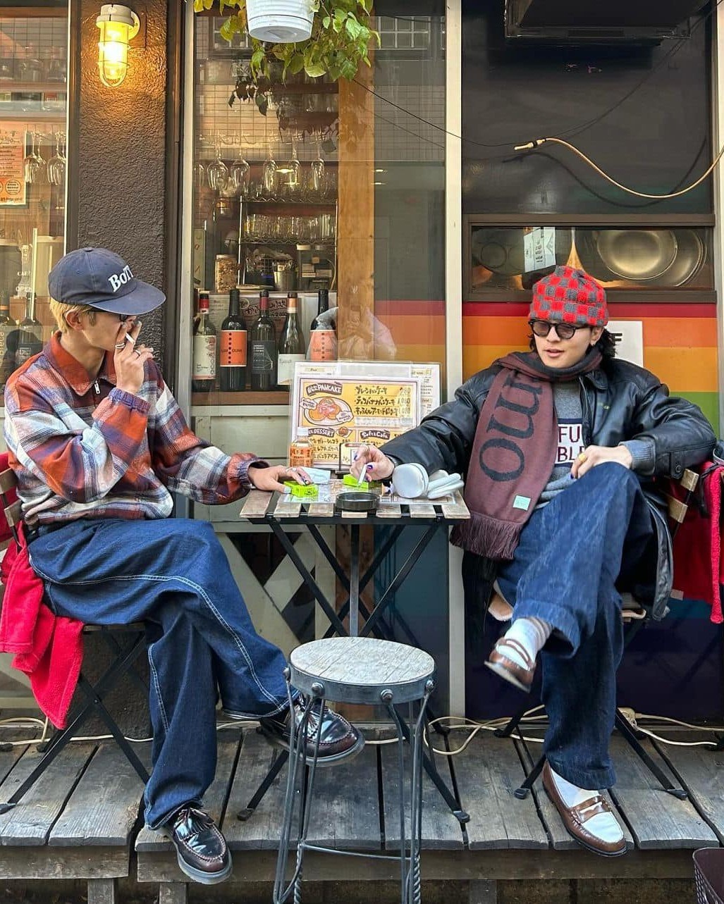 포인트로 체크 비니가 제격🏁✔️ 이미지