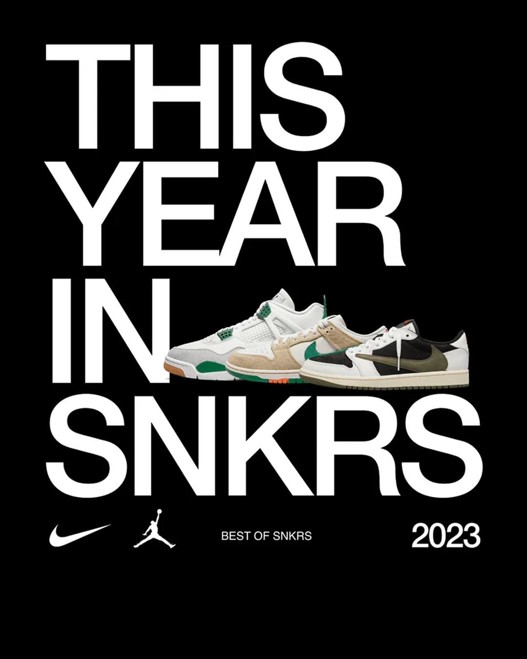 나이키가 발표한 2023년 최고 인기 스니커즈 Top5🥇🏆
작년 가장 많은 사람들이 응모한 스니커즈 순위는?
1. 트래비스 스캇 X 에어 조던 1 로우 ‘올리브’
2. 트래비스 스캇 X 에어 조던 1 로우 골프
3. 하리토스 X 나이키 SB 덩크 로우
4. 나이키 SB X 에어 조던 4 ‘파인 그린’
5. 나이키 코비 6 프로트로 ‘리버스 그린치’ 이미지