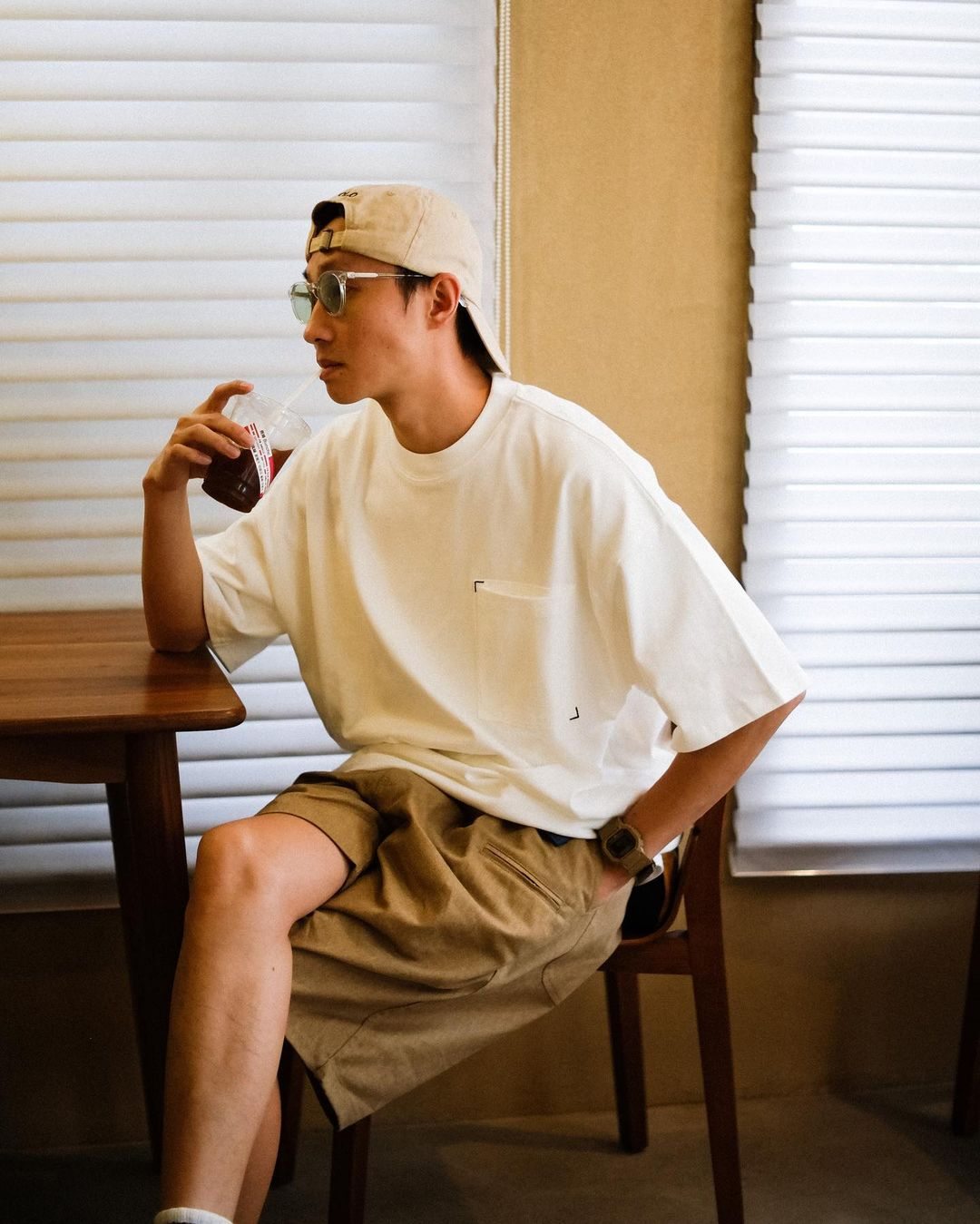 흰티랑 반바지로 코디 끝 🩳👍 이미지3