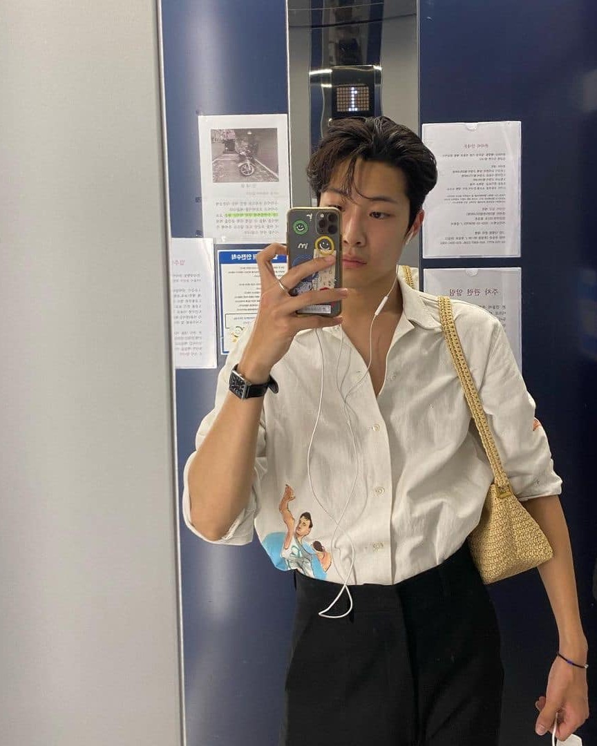 클래식한 가죽시계 차기🕰️👍 이미지