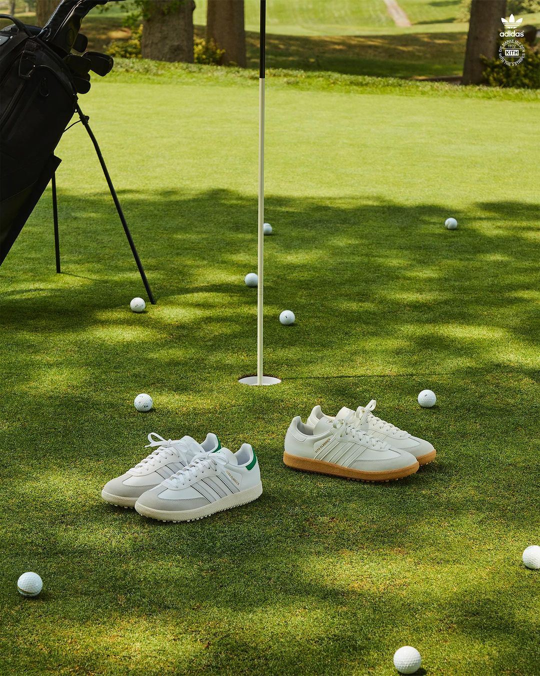 KITH X 아디다스 삼바 골프 ⛳️ 색감 👍 이미지