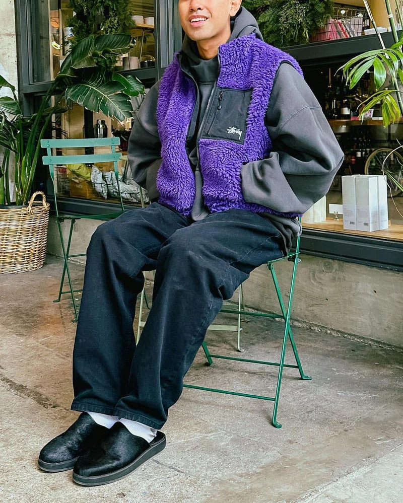조끼 후리스 가볍게 걸치기🕺🏻 이미지2