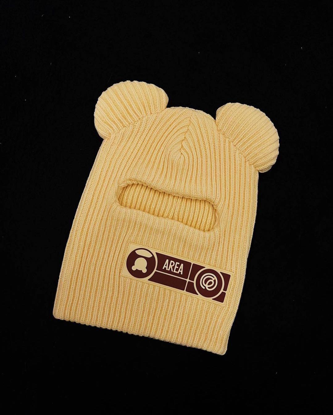 앳에어리어 마스크 비니🐻 이미지