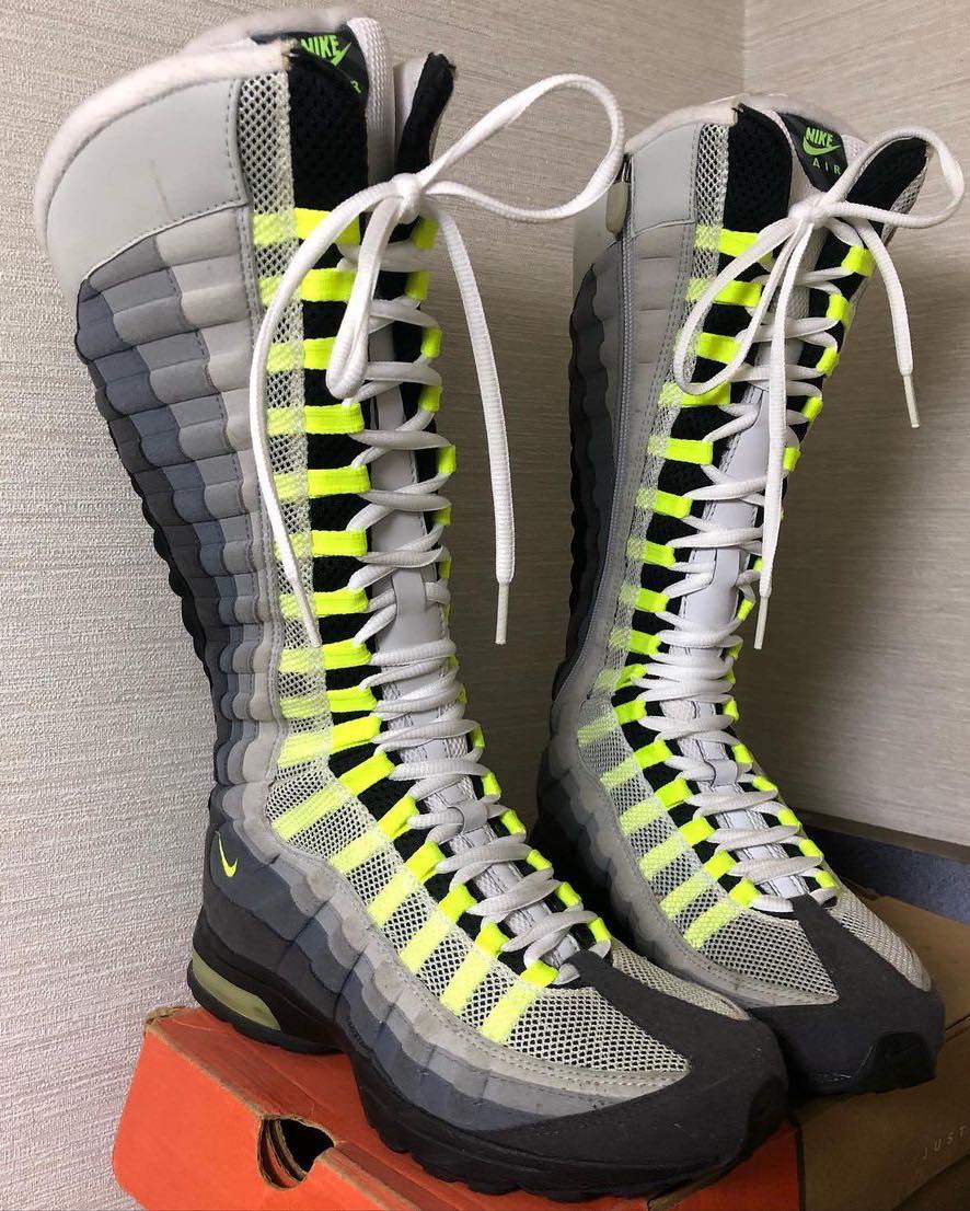 실제로 발매했던 맥스95 롱부츠😮 이미지