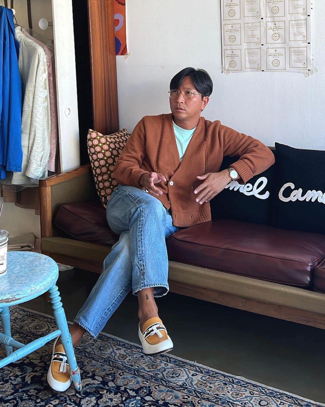 카멜형님 패션센스 보통아이요🙏 이미지10