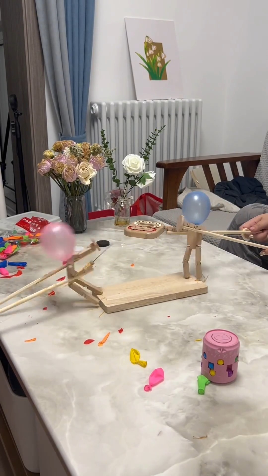 친구랑 같이 하기 딱 좋은 풍선 펜싱🎈🤺 이미지