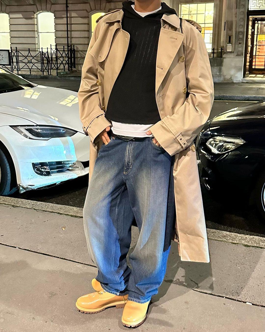 얇은 코트 입어도 될 거 같아🌪 이미지