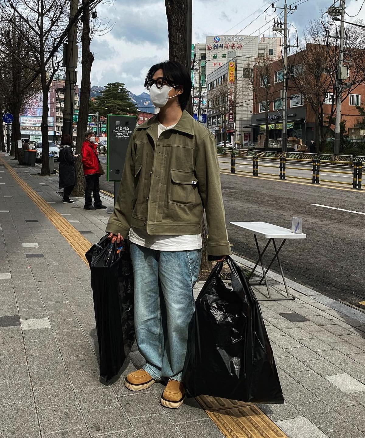 장발 더해진 기리보이 패션센스✌️ 이미지3
