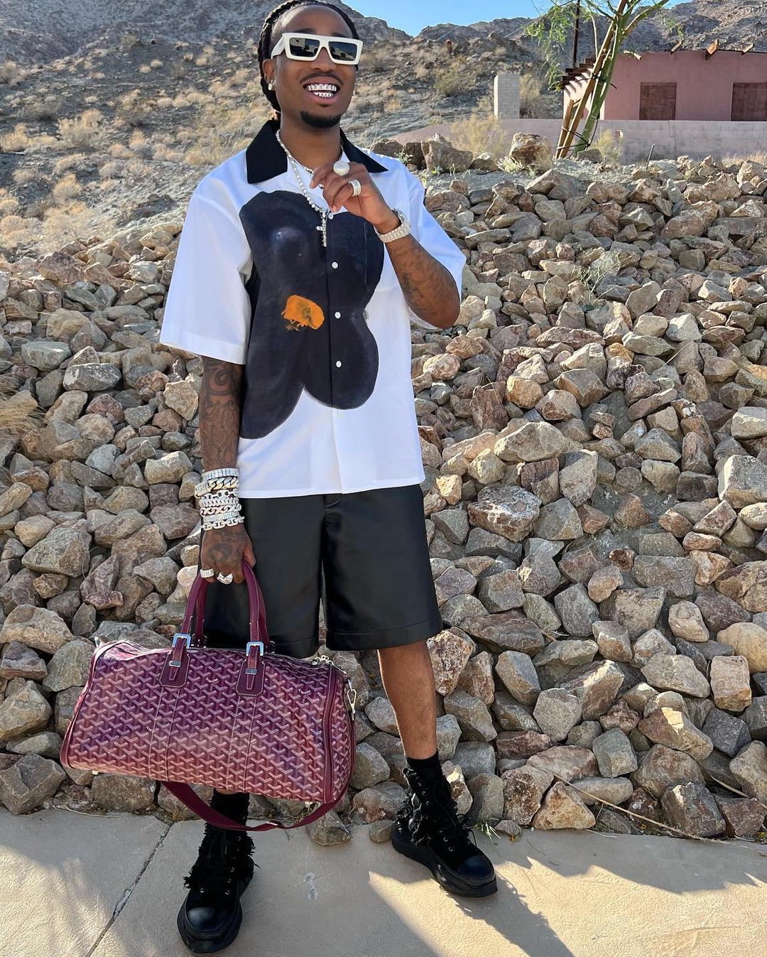 패턴 가득 마르니 코디🪲 이미지