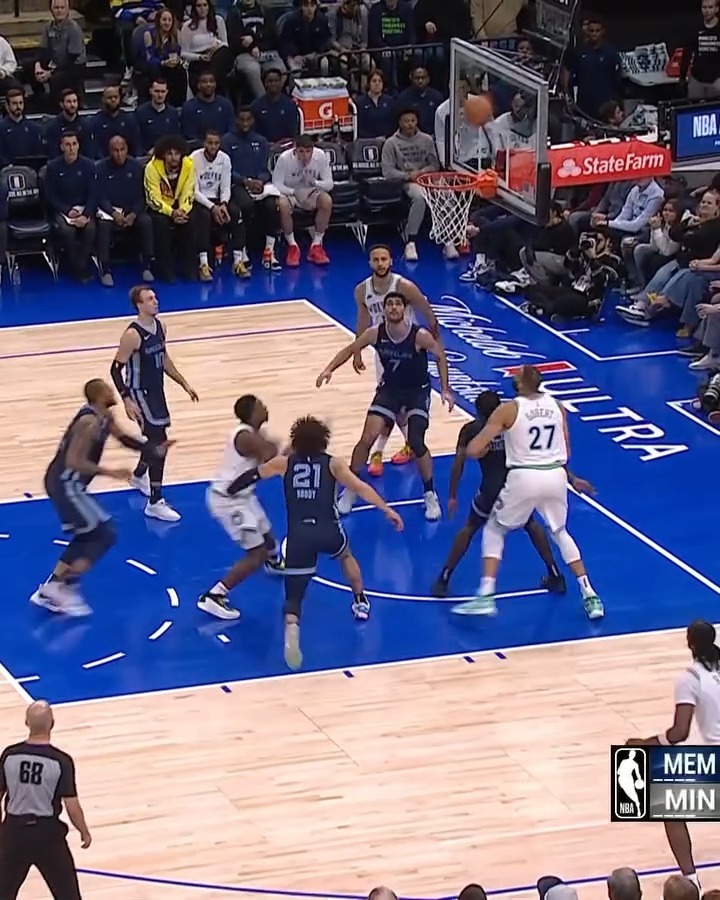 내가 지금 뭘 본거지?👀미네소타 팀버울브스의 미래 앤서니 에드워즈🏀⛹️‍♂️ 이미지