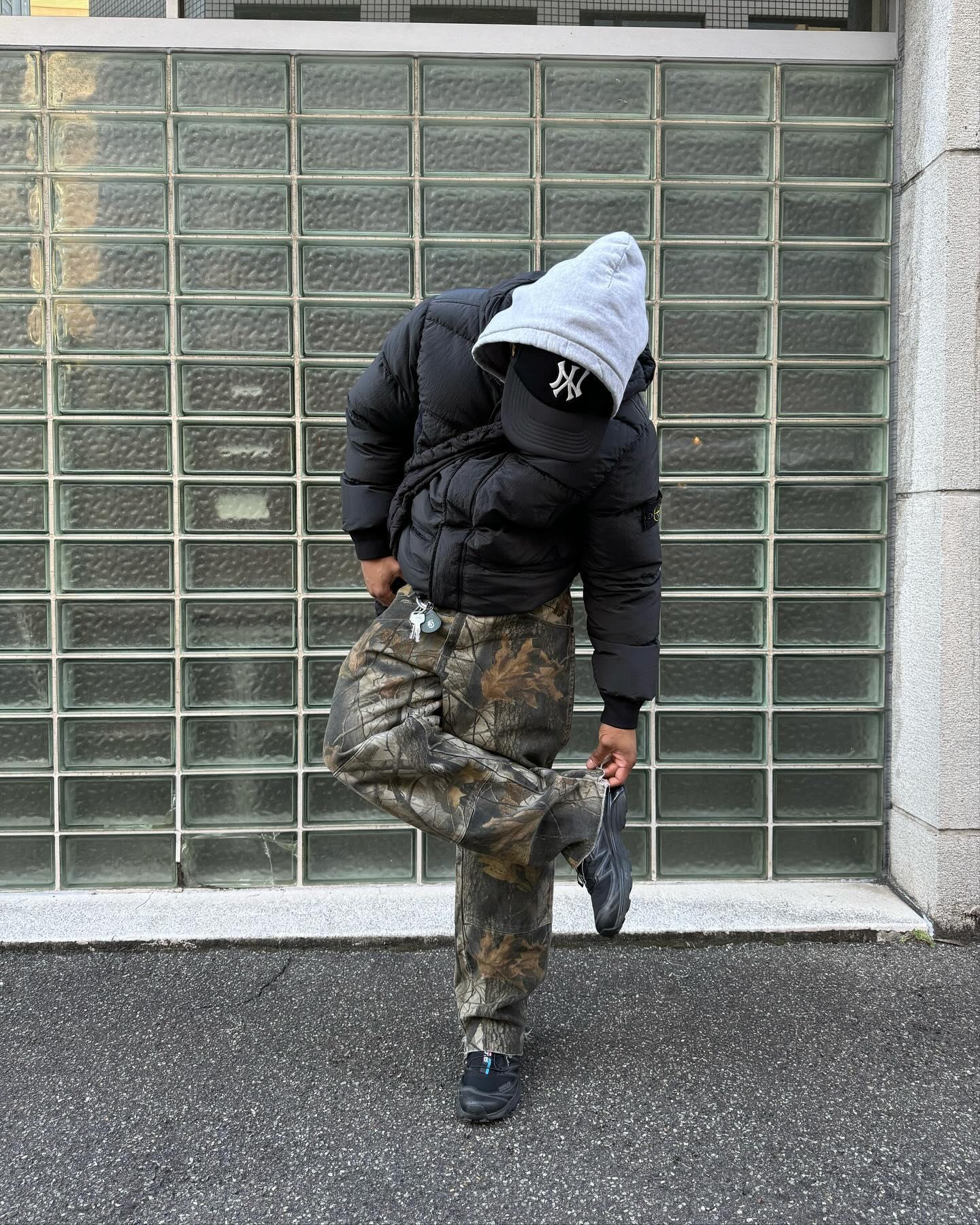 캐주얼 정석 패딩&볼캡🧢 이미지