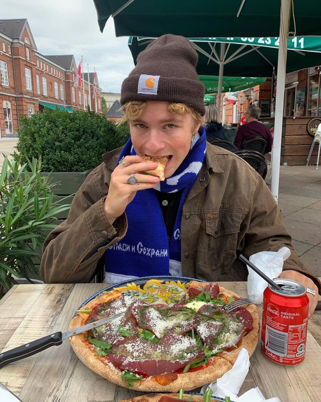 칼하트 비니 지금 써줘야지🔨 이미지