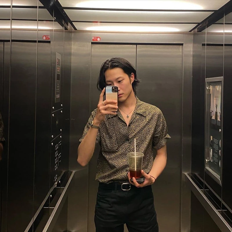 이번 바캉스룩은 호피셔츠🐯👔 이미지2