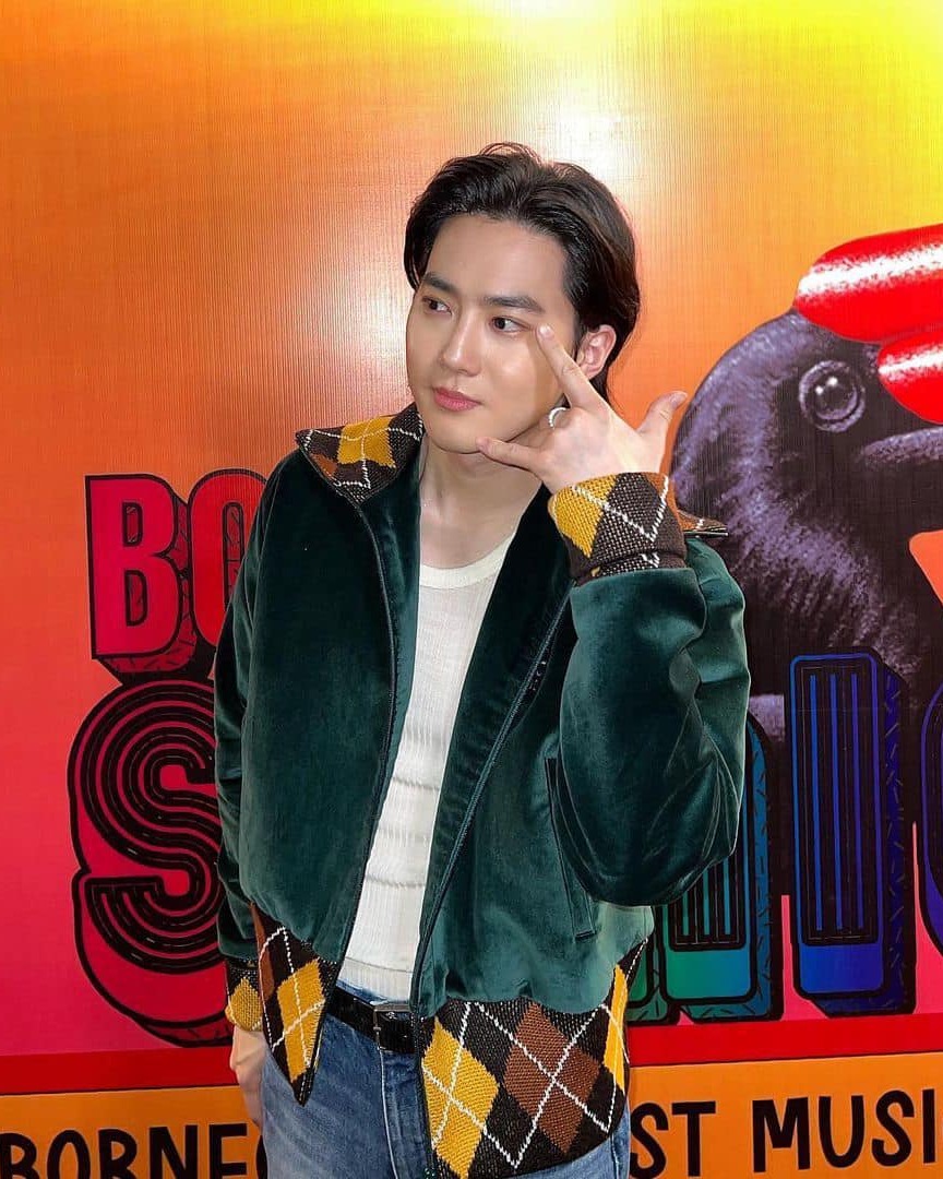 옷장 속에 아가일 니트는 구비해♦️🧶 이미지3