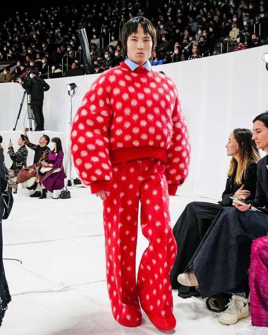 마르니 패턴에 딩윤장 실루엣🚀 이미지3