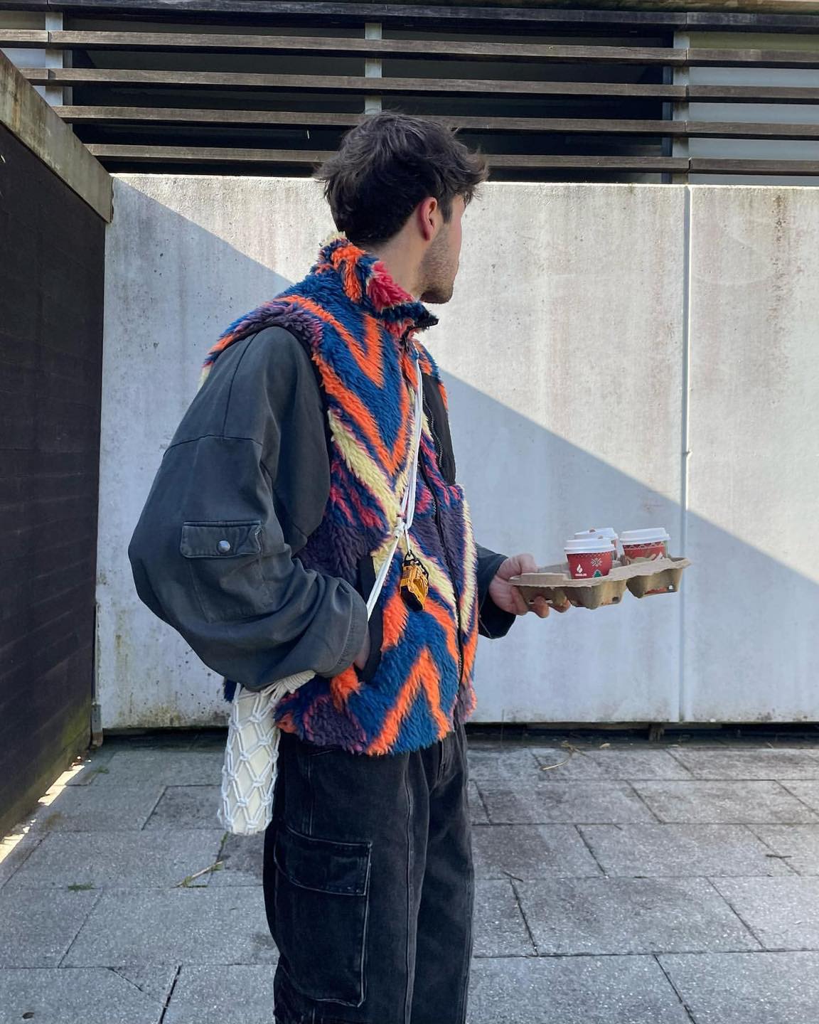 야무진 조끼 후리스 레이어드👌 이미지