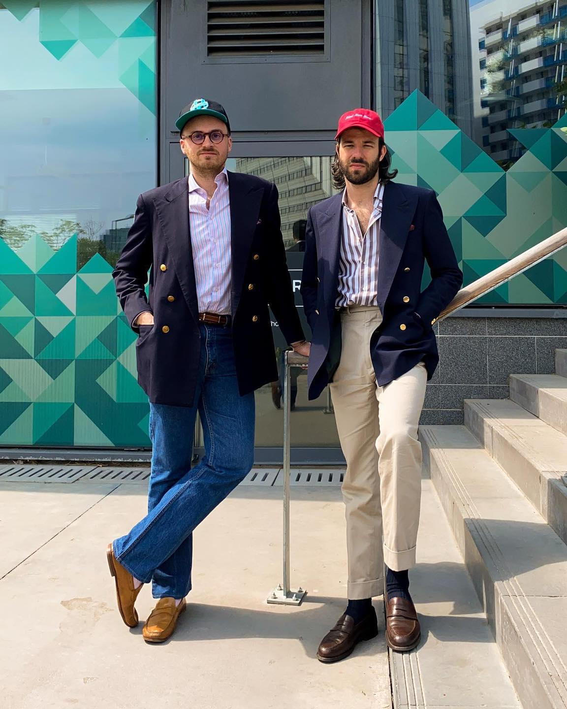 불멸의 필수템 네이비 블레이저📘 이미지