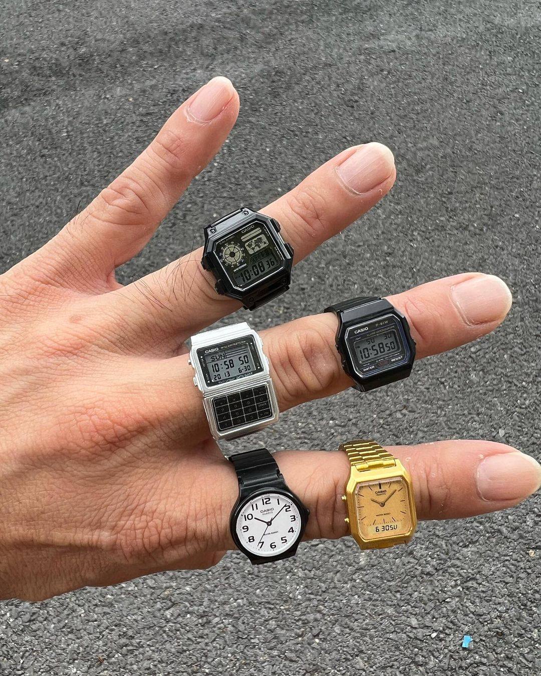 쓸데없이 뽐뿌오는 카시오 워치링⌚️💍 이미지2