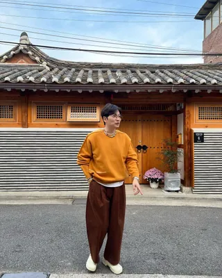 껴입을 때 목걸이 포인트🪩🎃 이미지