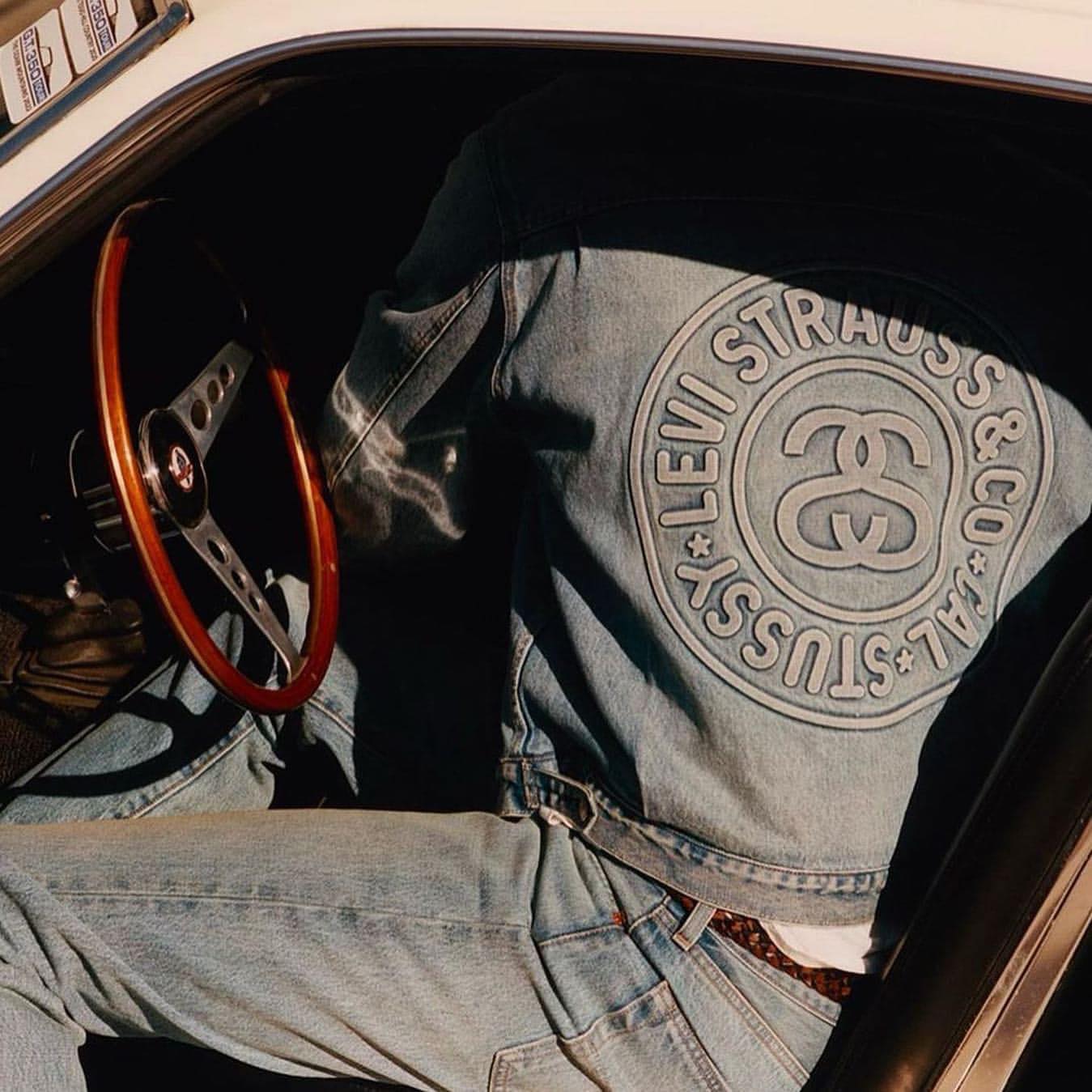 스투시X리바이스 디테일🔍 이미지