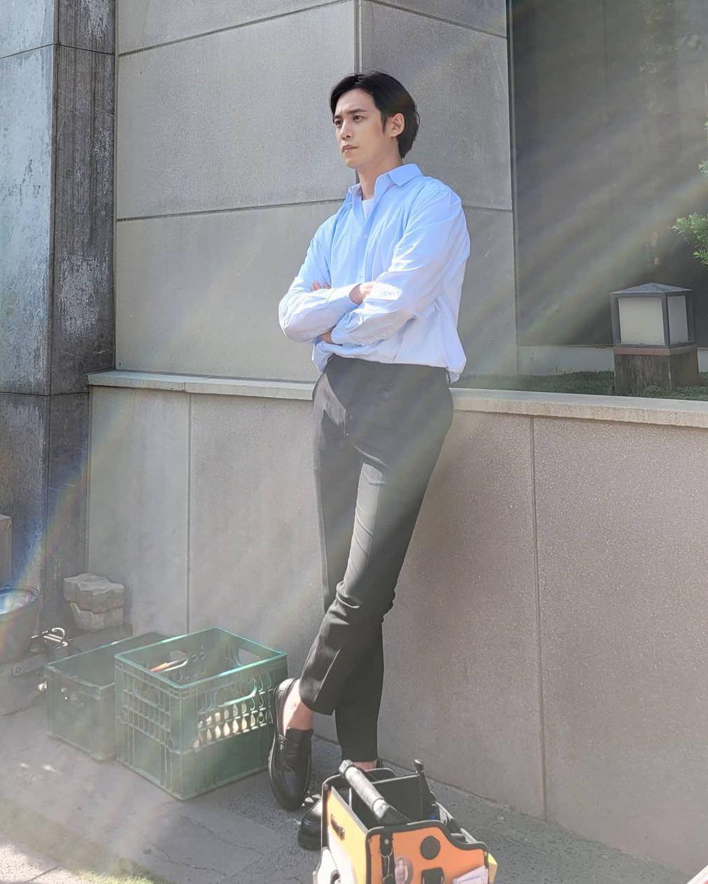 박기웅의 단정한 클래식룩 참고👔 이미지