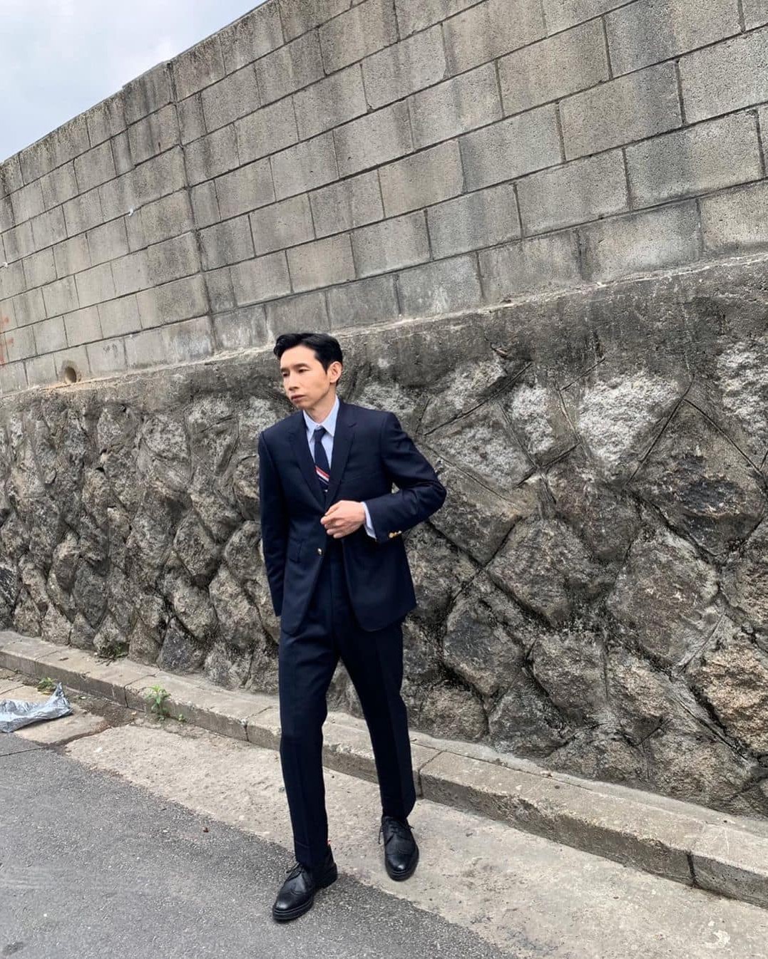 깔끔한 톰브라운 시그니처 타이👔 이미지5