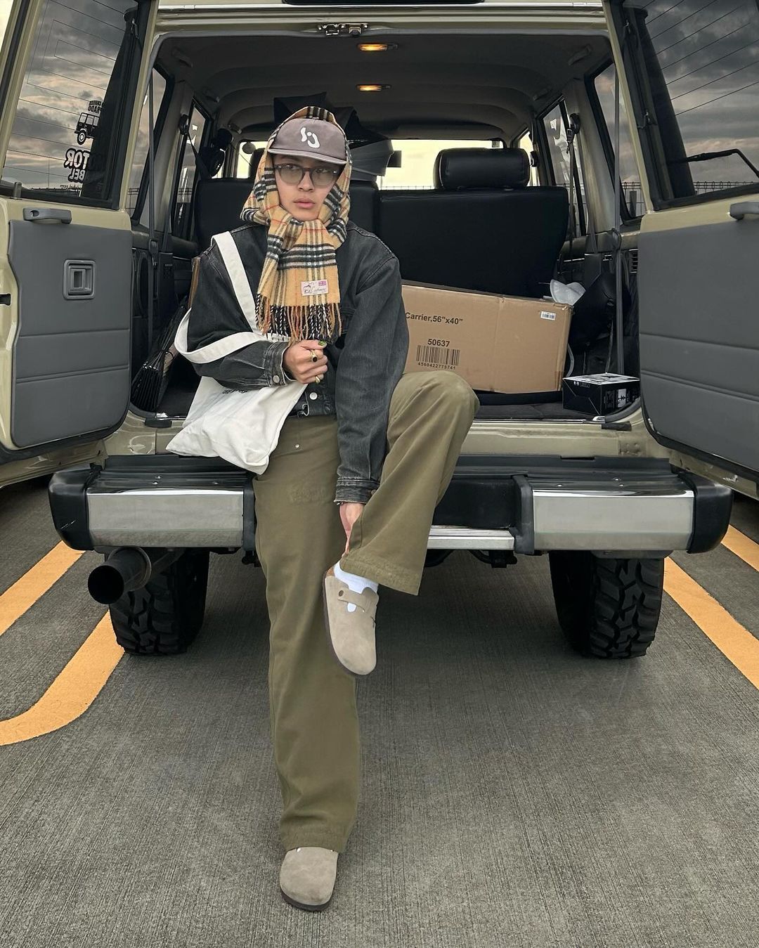 슬슬 두를 준비하자🇬🇧🧣머플러 이미지