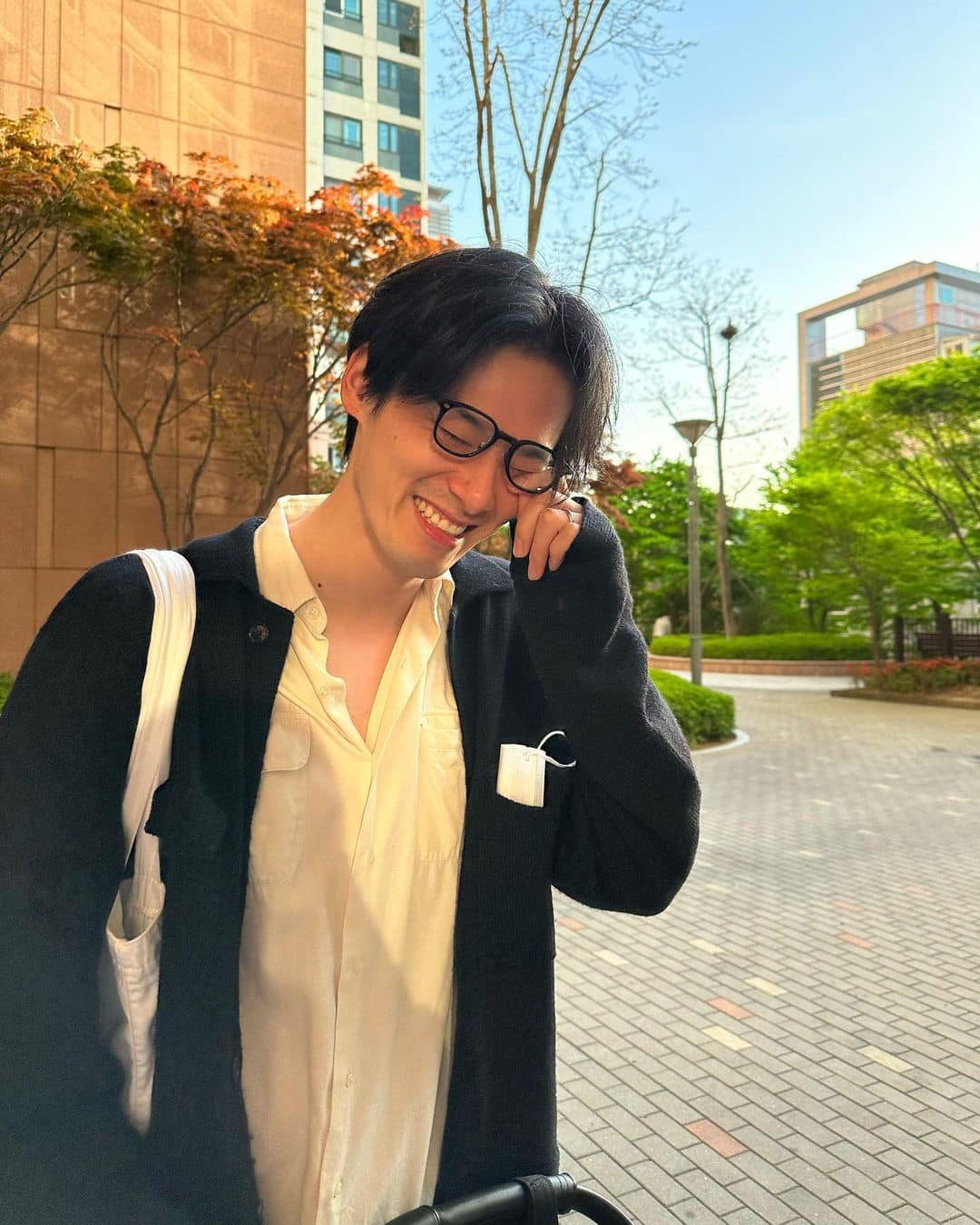 깔끔단정 가디건에 셔츠🧶👔 이미지