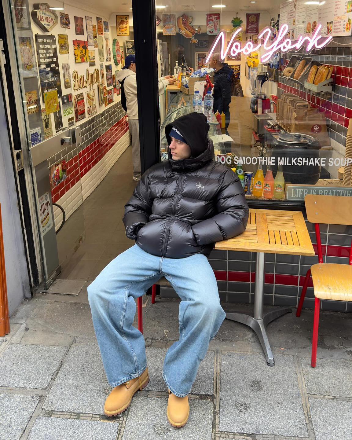 패딩엔 부츠가 찰떡🥾 이미지